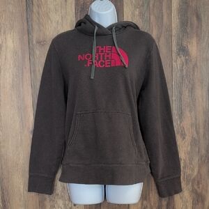 The North Face Women's Hoodie with Red Logo M                   M230